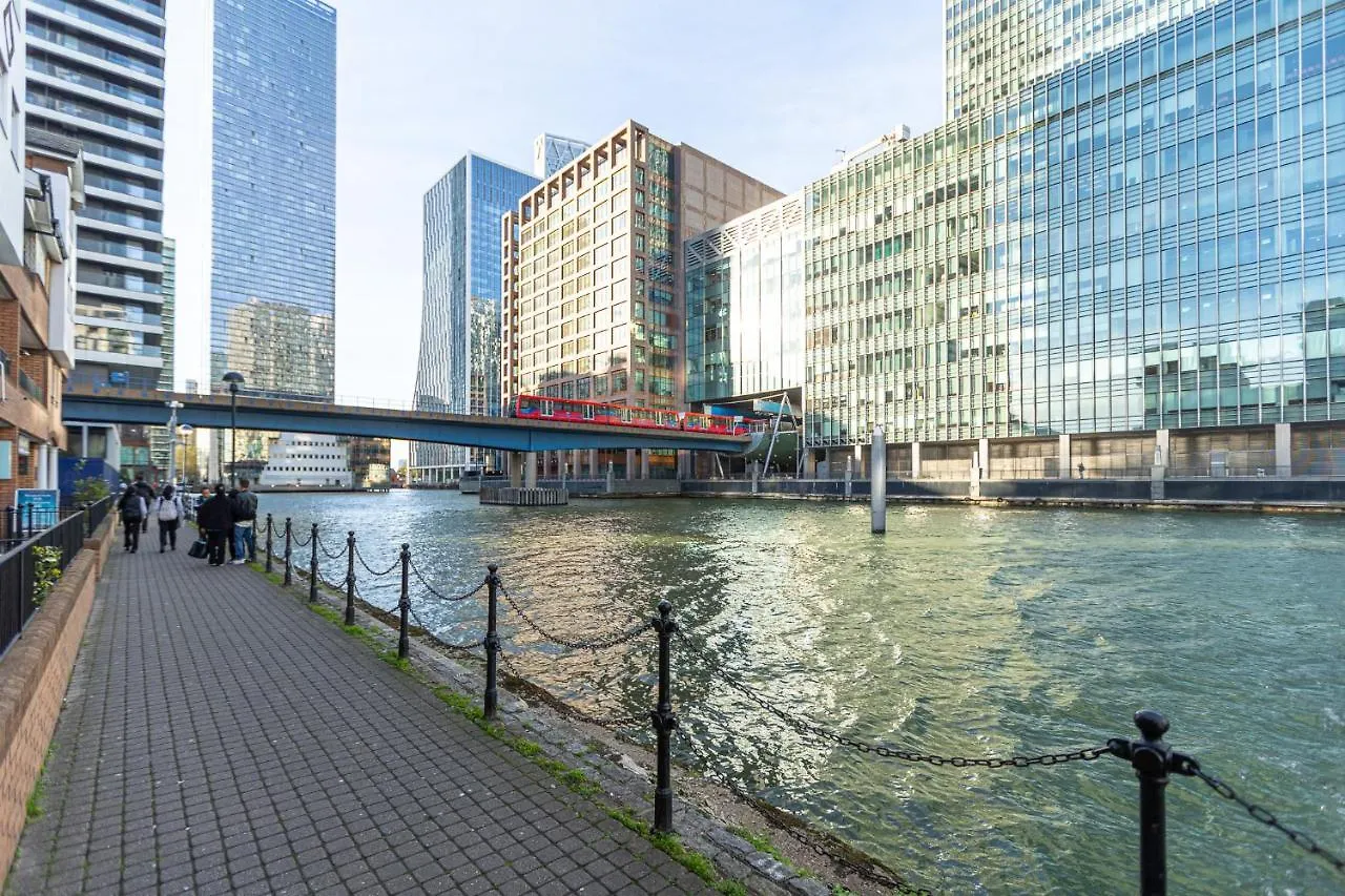 Luxurious Modern 3Br Flat In Prime Canary Wharf Londyn Wielka Brytania