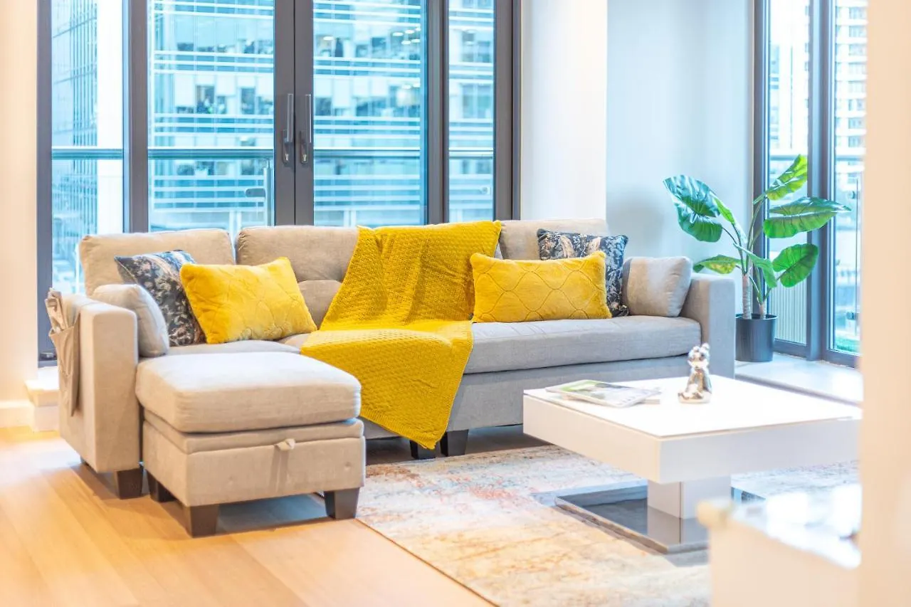 Luxurious Modern 3Br Flat In Prime Canary Wharf Londyn 0*,  Wielka Brytania