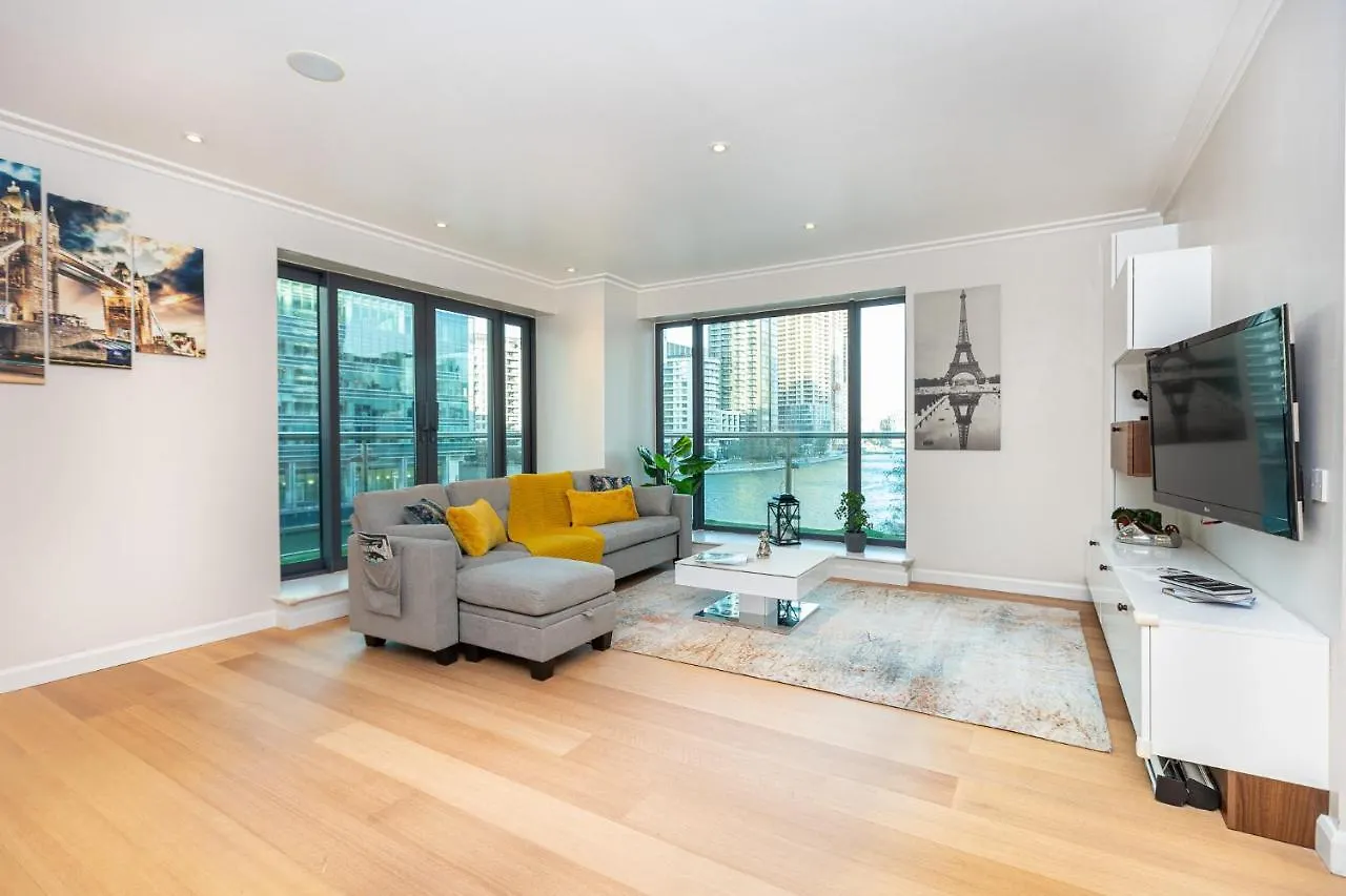 Apartament Luxurious Modern 3Br Flat In Prime Canary Wharf Londyn
